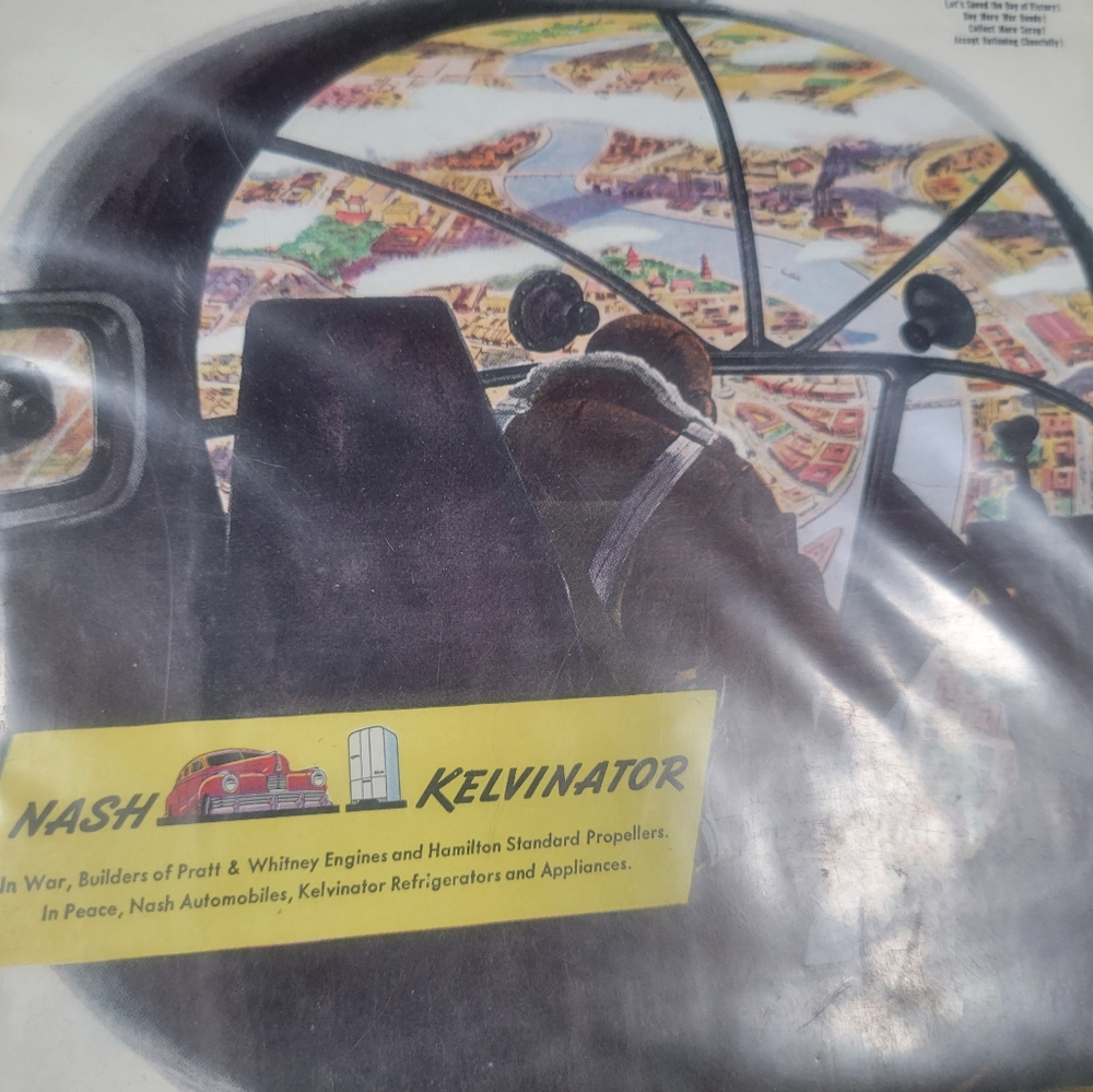 Nash Kelvinator War Military Advertising  Aviation